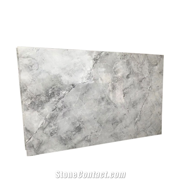 Calacatta Grey Super White Quartzite Interior Wall