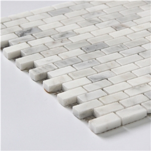 Cheap Mosaic East White Brick Mosaic