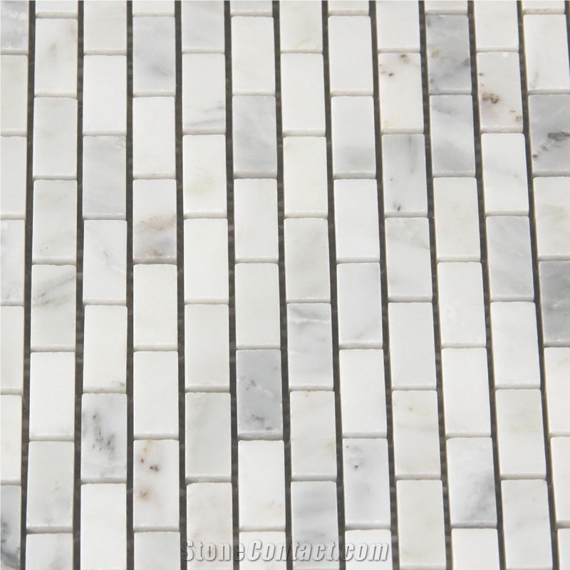 Cheap Mosaic East White Brick Mosaic