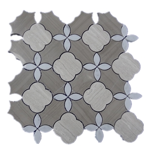 China Supply Italian Carrara Marble Wall Mosaic