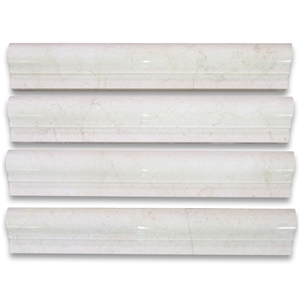Crema Marfil 2x12 Chair Rail Trim Molding Polished