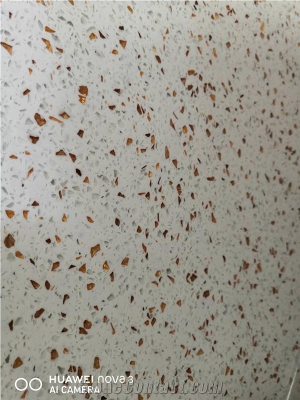 Crystal Quartz Stone Slabs Artificial Quarts