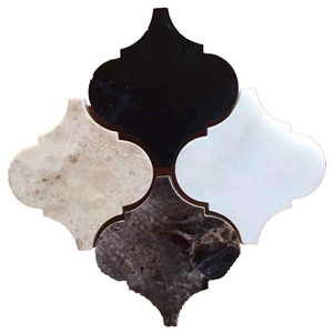 Lantern Arabesque Backsplash Mosaic Tile