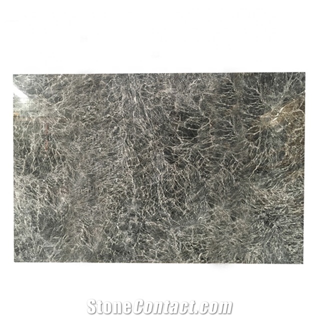 Luxury Black Ice Galaxy Onyx Slabs
