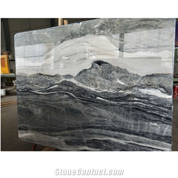 Luxury Grey Marble Balustrade Staircase Rails