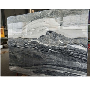 Luxury Grey Marble Balustrade Staircase Rails