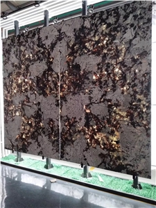 Luxury Yellow Butterfly Granite Stone Slabs