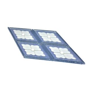 Marmara Grey Blue Wterjet Glass Mosaic Tiles