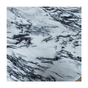 Mugla White New York Carrara with Grey Vains