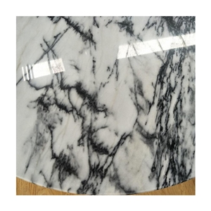 Mugla White New York Carrara with Grey Vains