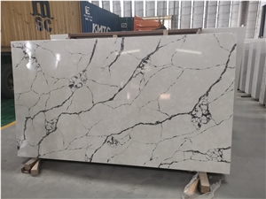 New Type Sale Calacatta Quartz Slab for Shower