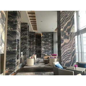 Polished Cipollino Ondulato Red Marble Slabs