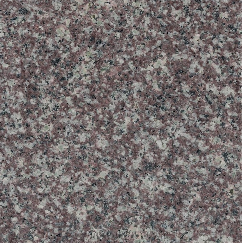 Polished Coffee Brown Granite Versailles Pattern