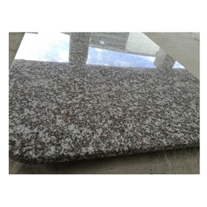 Polished Coffee Brown Granite Versailles Pattern