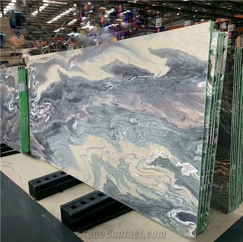 Polished Luana Red Marble Slabs