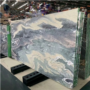 Polished Luana Red Marble Slabs