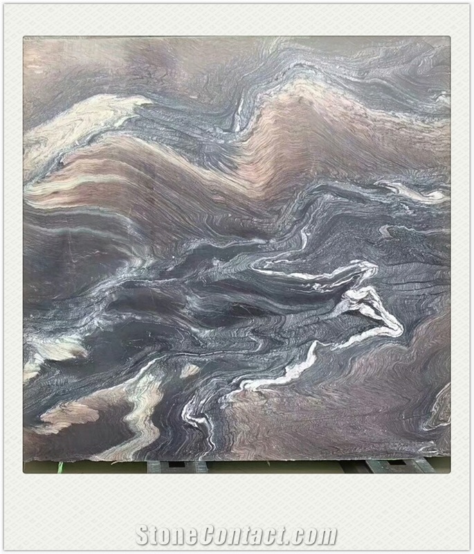 Polished Luana Red Marble Slabs