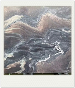 Polished Luana Red Marble Slabs