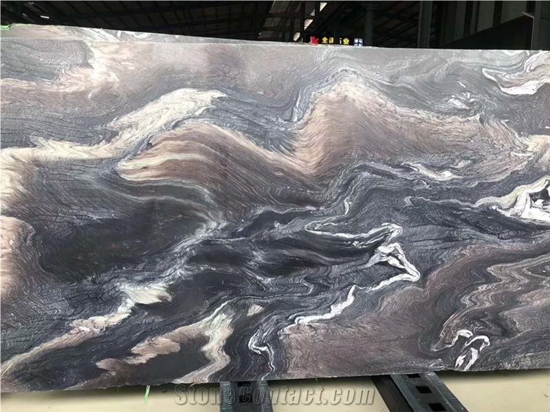 Polished Majestic Ocean Marble Slabs