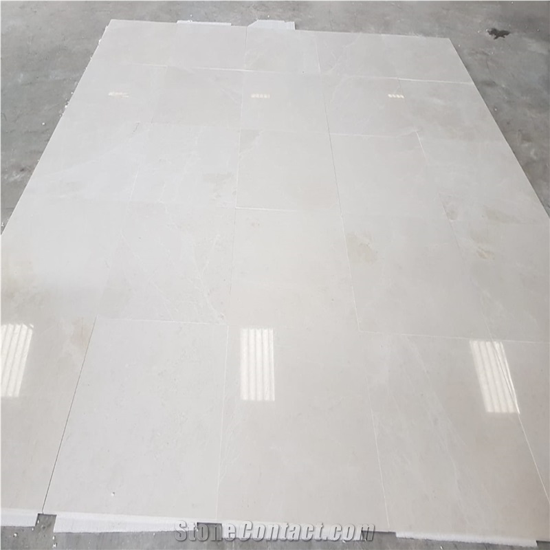 Polished Thassos Crystal Wave Tiles