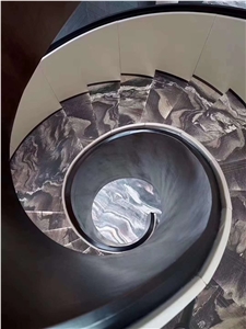 Polished Violet Butterfly Marble Tiles