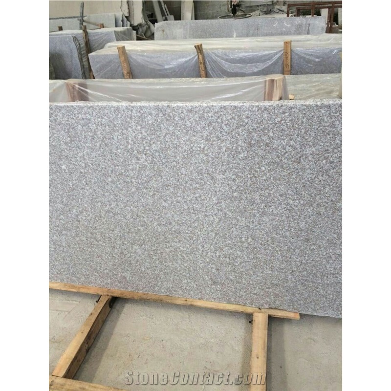 Polished Violet Luoyuan Granite Staircase
