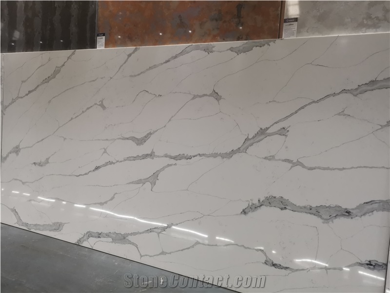 Top Technistone Calacatta Quartz Slab Delivery