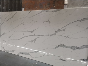 Top Technistone Calacatta Quartz Slab Delivery Top Technistone Calacatta Quartz Slab Delivery