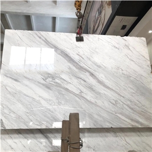 Volakas Olympos White Dolomite Marble Slabs