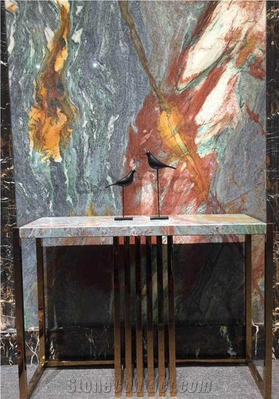 Blue Louise Quartzite Slabs for Walling