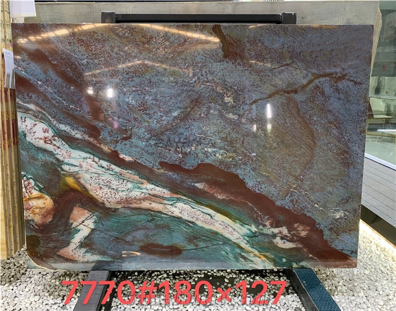 Blue Louise Quartzite Slabs for Walling