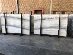Opera White Marble Slabs