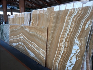 Orange Onyx Slabs