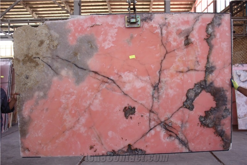 Persian Pink Onyx Slabs
