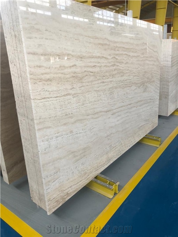 Persian White Travertine Slabs
