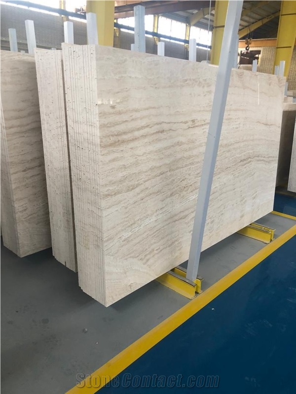 Persian White Travertine Slabs
