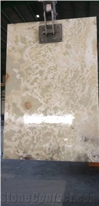 Arya White and Light Green Onyx (Own Quarry)