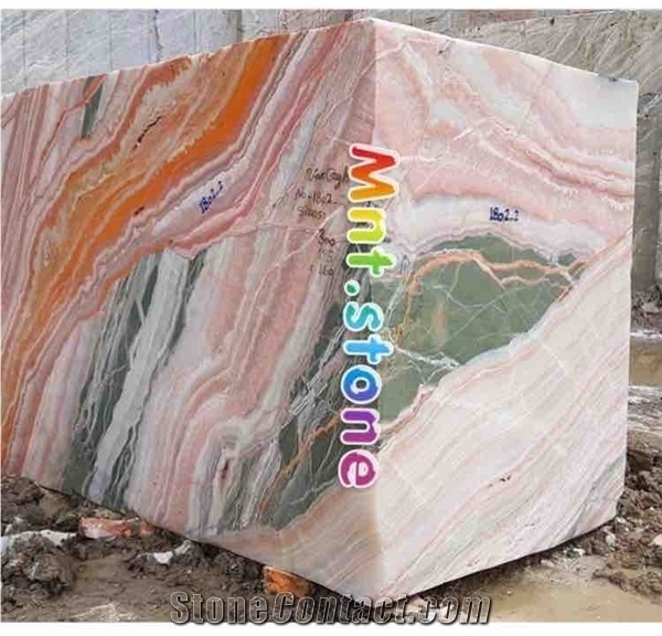 Onyx Acquamarina Blocks,Multicolor Onyx Blocks