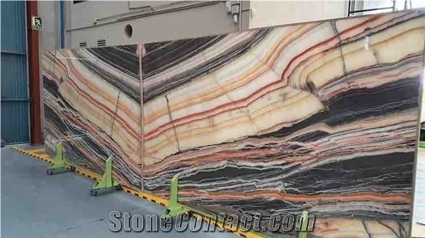 Onyx Acquamarina Blocks,Multicolor Onyx Blocks