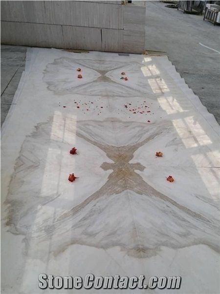 White Marble Blocks, Iran White Marble