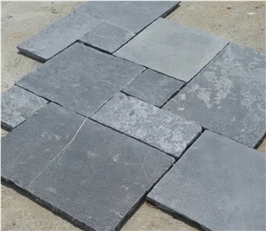 Chittor Black Limestone Pavers, Paving Stones