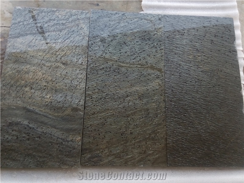 Deoli Green Slate Polished Tiles