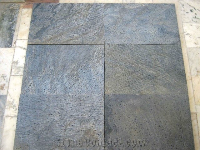Deoli Green Slate Polished Tiles