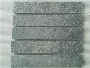 Indian Silver Grey Slate Strips