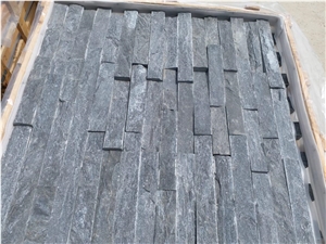 Monsoon Black Quartzite Rockface Split Tiles