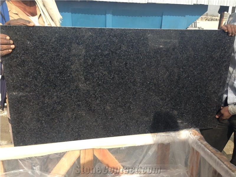 Rajasthan Black Granite Tiles, Ash Black Granite