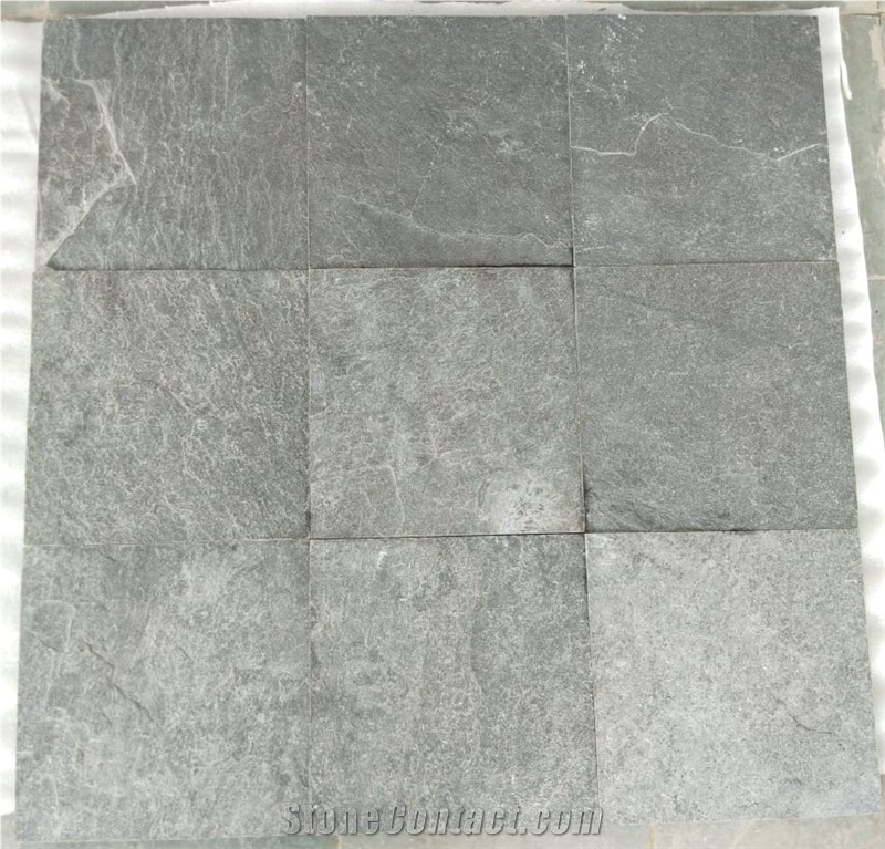 Silver Grey Indian Slate Tiles