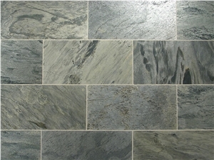 Silver Shine Polished Slate Tiles