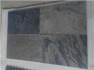 Silver Shine Polished Slate Tiles