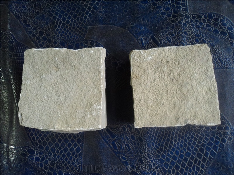 Tandoor Yellow Limestone Cobble Stones
